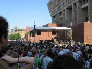 Best Music Poll concert, City Hall Plaza, Boston - August 1, 2009
