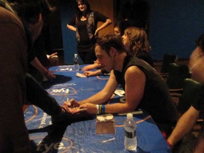 Never mind the CD... can you sign my sneaker?