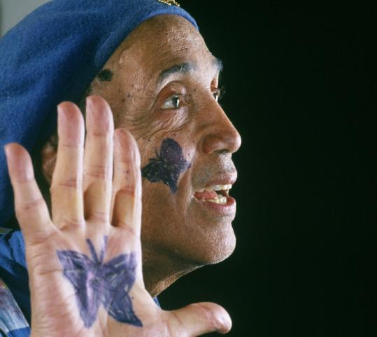 Brother Blue, perhaps the original performance artist, has entertained generations of children and adults with his tales