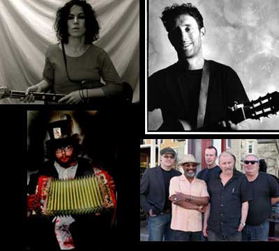 Some of this coming week's festivities... Monique Ortiz (who's about to desert us?), Jonathan Richman, Walter Sickert (& his Army Of Broken Toys), and the Family Jewels