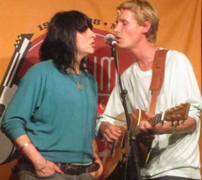 Angela Correa and Tom Brosseau of Les Shelleys