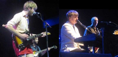 Lawrence Arabia, Neil Finn and Nick Seymour of Crowded House