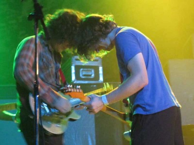 Brotherly love: Andy and Joey Siara of The Henry Clay People (The Trocadero, Philadephia, Oct 10, 2009)