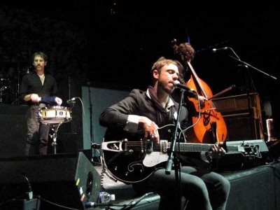 Daren, Mikel & Noah at the House of Blues, Boston, October 13, 2009