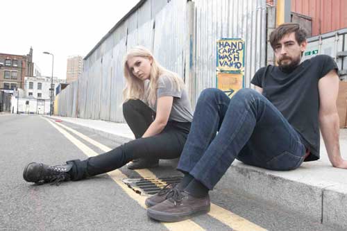 Rebecca Taylor and Charles Watson of Slow Club