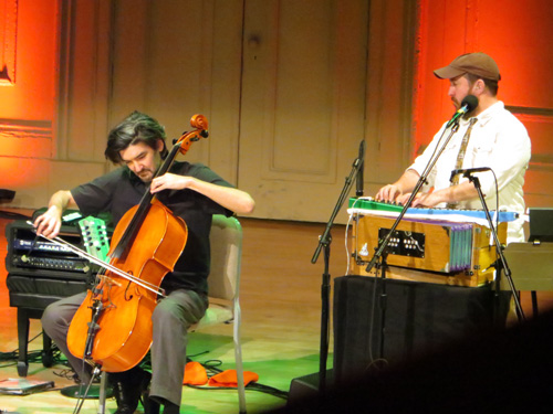 A last minute addition: The Magnetic Fields at Symphony Hall for First Night (last night)