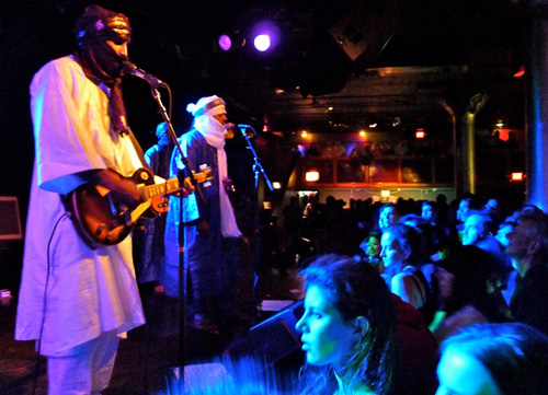 Tinariwen at the Paradise (photo by Gerhard Eichler)