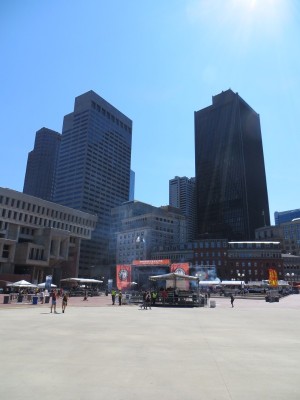 Boston Calling, City Hall Plaza, at high noon.