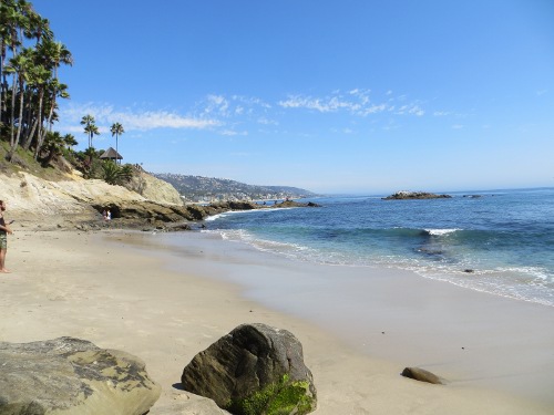 Pristine sands, blue waters and the rocks I tripped over