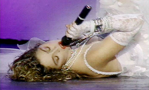 Madonna's legendary performance of 'Like A Virgin' at the 1984 inaugural MTV Video Music Awards