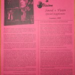 Jeff Rougvie Interview (Rykodisc), Issue #20 Summer 1989